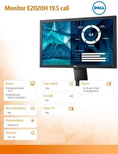 Dell E2020H - Monitory - miniaturka - grafika 6