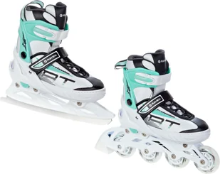Rolki Łyżwy 2w1 Raven Profession White/Mint 35-39 - Rolki - miniaturka - grafika 2