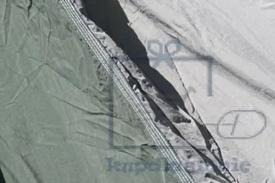 Cattara Hamak NYLON 275x137 cm zielono-brązowy - Huśtawki - miniaturka - grafika 4