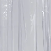 Zasłony prysznicowe - Ridder Brilliant 360000-350 zasłona prysznicowa, przezroczysta, foliowa, wymiary 180 x 200 cm, w zestawie żabki do mocowania 36000-350 - miniaturka - grafika 1