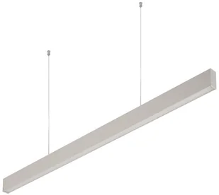 GTV Opr.led zwieszana LIVIA 40W b.neutralna 4000K (3600lm) 120cm BIAŁA - Oprawy, klosze i abażury - miniaturka - grafika 2