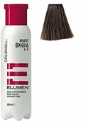Farby do włosów i szampony koloryzujące - Goldwell Elumen BK@6 ciepły 200 ml - miniaturka - grafika 1