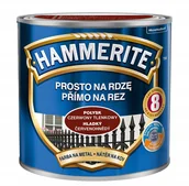 Farby zewnętrzne - Hammerite Farba Na Rdzę 0.25L czerwony tlenkowy - miniaturka - grafika 1