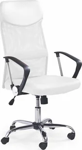 Fotel biurowy, krzesło biurowe Halmar Fotel obrotowy Vire biały tkanina membranowa/siatka V-CH-VIRE-FOT-BIAŁY - Fotele i krzesła biurowe Fotel biurowy, krzesło biurowe Halmar Fotel obrotowy Vire biały tkanina membranowa/siatka V-CH-VIRE-FOT-BIAŁY - Fotele i krzesła biurowe - miniaturka - grafika 1