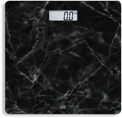 Wagi łazienkowe - ADE ADE BE1712 BE1711 Aurora-czarny Czarna, marmurowa, cyfrowa waga łazienkowa ADE BE1712 - miniaturka - grafika 1