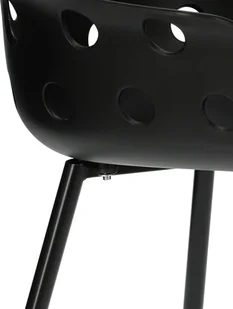 Intesi Krzesło Sajt czarne - Krzesła - miniaturka - grafika 3