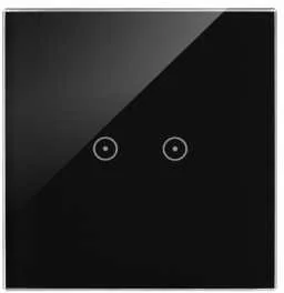 KONTAKT-SIMON Simon Touch ramki Panel dotykowy S54 Touch, 1 moduł, 2 pola dotykowe poziome zastygła lawa DSTR12/73 DSTR12/73 - Domofony - miniaturka - grafika 2