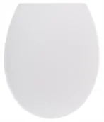 Deski sedesowe - Deska Sedesowa, Wolnoopadająca - Uniwersalna Biała - miniaturka - grafika 1