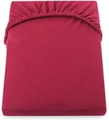 Prześcieradła - DecoKing Prześcieradło Jersey - Amber - Purpurowy 200x200 cm - miniaturka - grafika 1