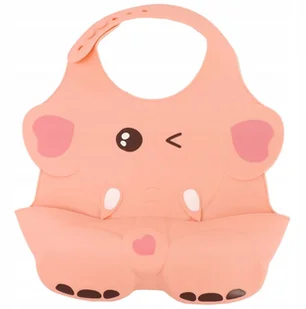 LUXMA Śliniak śliniaczek silikonowy kieszonka SD583Ś SD583Ś - Śliniaki i fartuszki - miniaturka - grafika 8