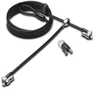 Zabezpieczenia do laptopów - Kensington Przewód bezpieczeństwa z kluczem, czarny K65048WW - miniaturka - grafika 1