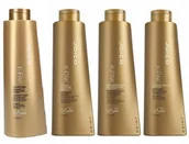 Zestawy kosmetyków damskich - Joico K-pak Profesjonalny Zestaw Odbudowa 4x1L - miniaturka - grafika 1