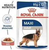 Mokra karma dla psów - Royal Canin Size Maxi Adult karma mokra w sosie dla psów dorosłych, do 5 roku życia, ras dużych saszetka 140g 16429 - miniaturka - grafika 1