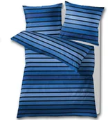 Pościel - Kleine Wolke Komplet pościeli satynowej Neapel K nigsblau 4004478147386 - miniaturka - grafika 1