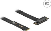 Akcesoria do komputerów stacjonarnych - Delock Adapter M.2 wpustem M do PCIe x4 NVMe kątowy z kablem 20 cm 64132 64132 - miniaturka - grafika 1