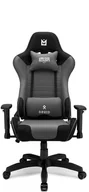Fotele gamingowe - IMBA DRUID (TKANINA) czarno-szary - miniaturka - grafika 1