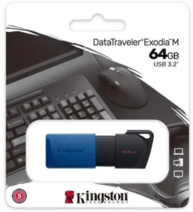 Kingston Exiodia 64GB USB3.2 blue 2_443125 - Karty pamięci - miniaturka - grafika 2