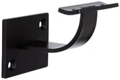 Balustrady i akcesoria - Kornik Wspornik ścienny poręczy czarny 50 mm - miniaturka - grafika 1