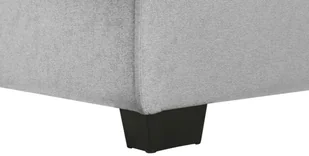 Beliani Sofa narożna prawostronna z funkcją spania jasnoszara ROMEDAL - Narożniki - miniaturka - grafika 8