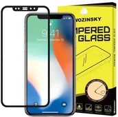 Szkła hartowane na telefon - Wozinsky PRO+ super wytrzymałe szkło hartowane 5D Full Glue Case Friendly na cały ekran z ramką iPhone XS / X czarny 7426825338471 - miniaturka - grafika 1