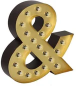 Lampy stojące - Luminex Lampka biurkowa 6600 lampa stołowa 21x25W E14 złota - miniaturka - grafika 1