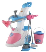 Zabawki AGD - Polesie Poland Zestaw Asystentka-5 z odkurzaczem - miniaturka - grafika 1