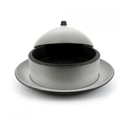 Tace i patery - Revol EQUINOXE Dim Sum Set szary RV-649523-1 - miniaturka - grafika 1