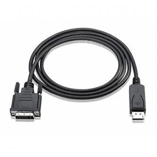 No name Kabel DisplayPort M DVI 24+1 M 2m czarny KM020DDF01 - Kable - miniaturka - grafika 3