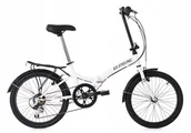 Rowery - Rower Składany 20 Składak Bagażnikiem Lekki Miasto - miniaturka - grafika 1