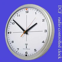 Atrix Zegar chromowany sterowany radiowo #1 ATE2025RC - Zegary - miniaturka - grafika 3