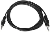 Kable - Nano Cable Nano 10.24.0101 estéreo Cable kabel-wtyczka jack 3,5 m/M, 1,5 m), czarna 10.24.0101 - miniaturka - grafika 1