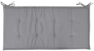 vidaXL Poduszka na ławkę ogrodową, szara, 100x50x3 cm - Poduszki na krzesła - miniaturka - grafika 4