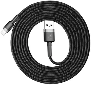 Baseus CAFULE LIGHTNING CABLE 200CM GREY/BLACK - Kable USB - miniaturka - grafika 9