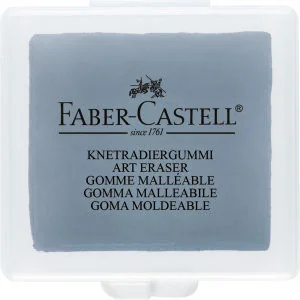 Faber Castell  Gumka artystyczna chlebowa szara FABER CASTEL - Artykuły biurowe - miniaturka - grafika 3