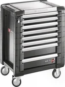 Pozostałe wyposażenie warsztatu - FACOM Wózek narzędziowy wózek narzędziowy 8 szfulad z 9 mod czarny SPOTLIGHTJET8MG - miniaturka - grafika 1