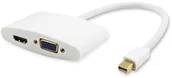 Kable - PremiumCord adapter Mini DisplayPort HDMI + VGA - miniaturka - grafika 1