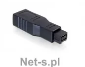 Adaptery i przejściówki - Delock adapter FireWire 9 pin męski> 6 pin żeński (65154) - miniaturka - grafika 1
