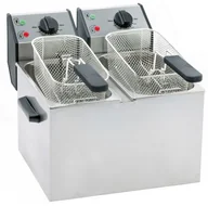 Frytownice gastronomiczne - Stalgast Frytownica nastawna 2x5 l., 2x3,2 kw Roller grill / 777323 - miniaturka - grafika 1
