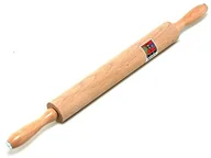 Pozostałe akcesoria kuchenne - Home drewno Rolling Pin, 50 cm, obrotowy uchwyty g50 - miniaturka - grafika 1