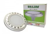 Żarówki LED - Brilum Żarówka LED GU10 ES111 15W biała neutralna 120° - srebrna ZL-G41215-91 - miniaturka - grafika 1