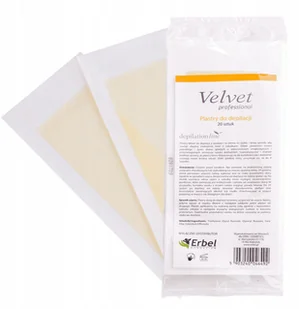 Plastry z Woskiem Do Depilacji Velvet 20 szt. - Depilacja - miniaturka - grafika 2