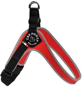 Szelki dla psów - Treponti Tre Ponti fibbia uprząż dla psa dla małych psów, z regulowanym pasem na brzuch, czerwony T250-3.5R - miniaturka - grafika 1