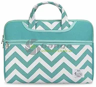 Torby na laptopy - E-Vitta Chevron E-Vitta 15,6" czarna okładka, biała  laptopy (39,6 cm (15,6), sakwy, czarny welur, aksamit, obraz na płótnie, biały) EVLS000100 - miniaturka - grafika 1