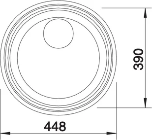 Blanco RONDOSOL-IF 514647 - Zlewozmywaki - miniaturka - grafika 3