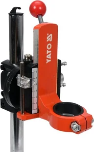 Yato STATYW NA WIERTARKĘ 43MM 400MM Z REGULACJĄ KĄTA PIONOWEGO - Statywy narzędziowe - miniaturka - grafika 3