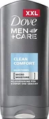 Żele pod prysznic dla mężczyzn - Dove Men + Care Żel pod prysznic Clean Comfort XXL 400 ml, opakowanie 6 (6 x 400 ml) 8710447174265 - miniaturka - grafika 1