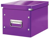 Pudła i kartony archiwizacyjne - Leitz 61090062 Pudło uniwersalne C&S roz. M Fioletowy 61090062 - miniaturka - grafika 1