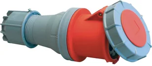 PCE Gniazdo siłowe zasilające przenośne Twist IP67 63A 400V 3P+Z+N 235-6 - Osprzęt siłowy - miniaturka - grafika 2