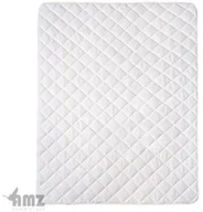 Pokrowce na materace - Nakładka ochronna AMZ Mikrofibra Rozmiar 180x200 Kolor biały - miniaturka - grafika 1