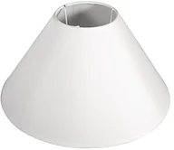 Oprawy, klosze i abażury - Rayher Hobby Rayher 2303102 klosz lampy, okrągłe, stożkowe, 30 cm średnica na dole, na górze o średnicy 10 cm, wysokość 19 cm, biały 2303102 - miniaturka - grafika 1